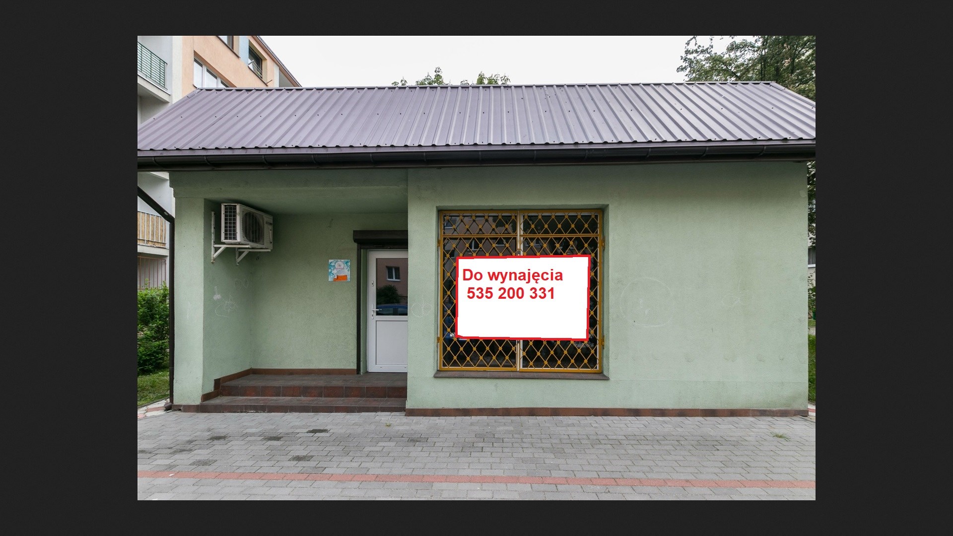 Lokal na wynajem